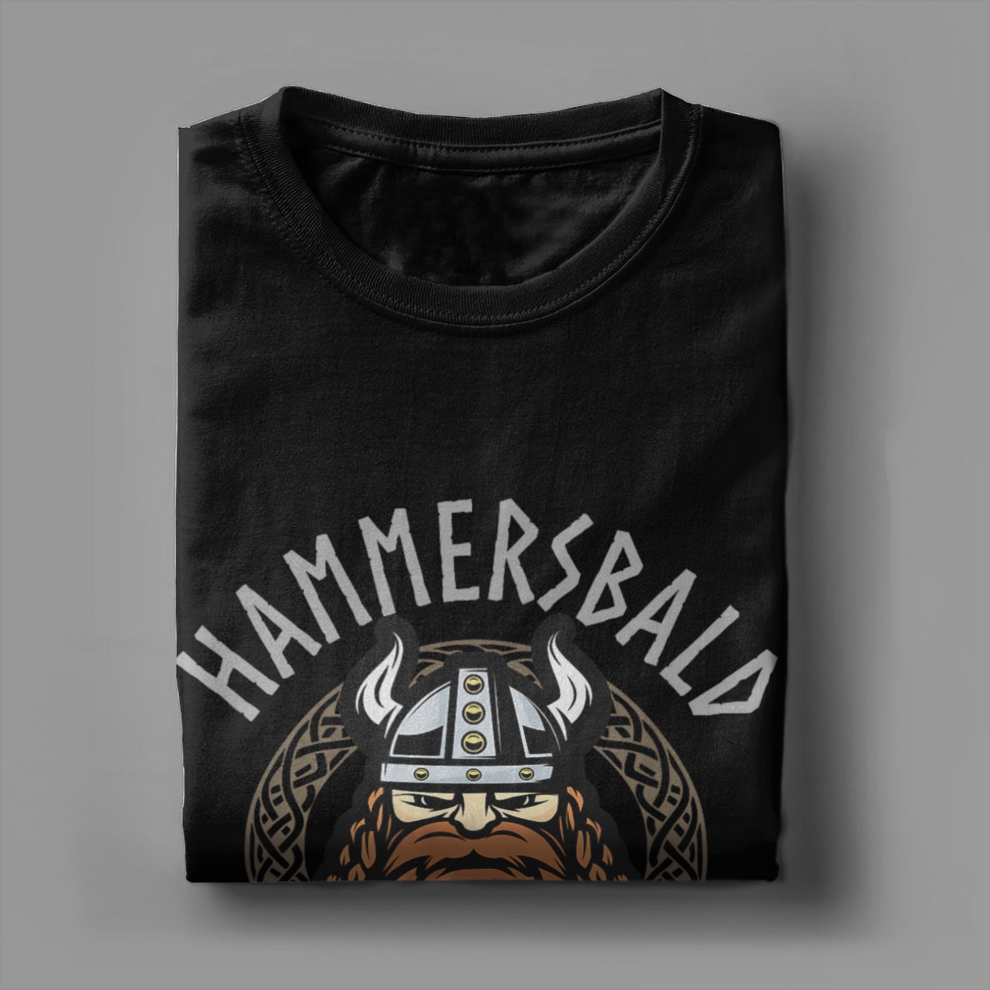 Summer Viking Clothing - Camiseta masculina Hammersbald Viking God of