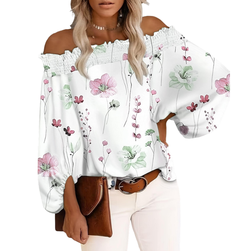 Summer Clothing For Plus Size Women - Blusa Casual Feminina Plus Size com