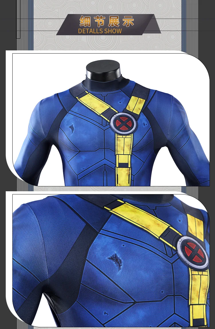 Summer Clothing Cartoon - Fantasia de Cosplay Cyclops Scott Summers,