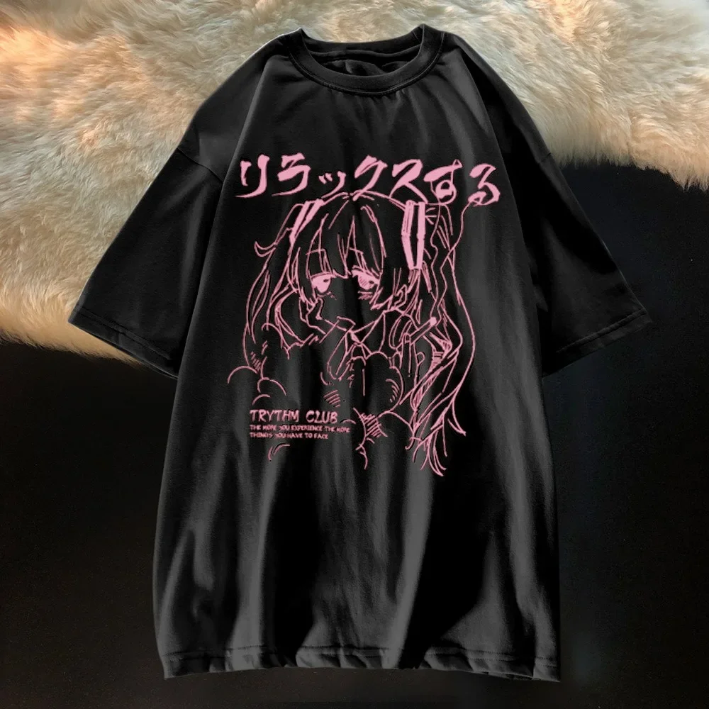 Summer Grunge Clothing - Camisetas Y2K Japonesas Harajuku Kawaii com