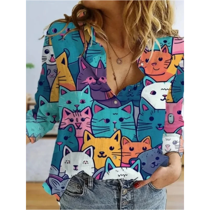 Summer Clothing Cartoon - Outono roupas femininas bonito animal estampas