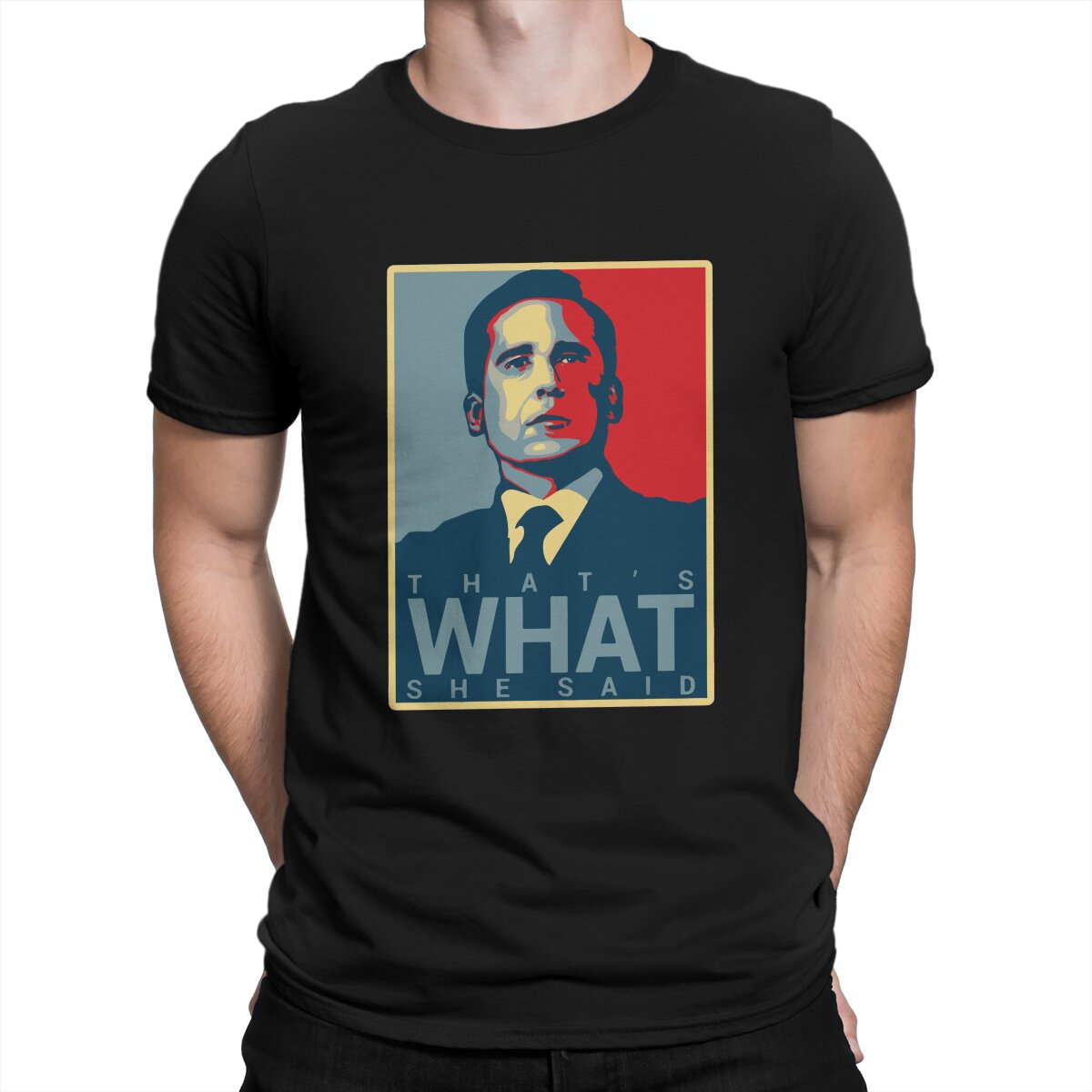 Summer Clothing Not Shein - A camiseta do escritório para homens,