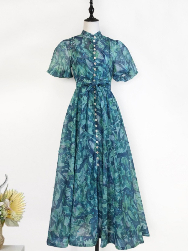 Vestido Elegante Retro Francês - Summer Clothing Pictures avaliação e preço