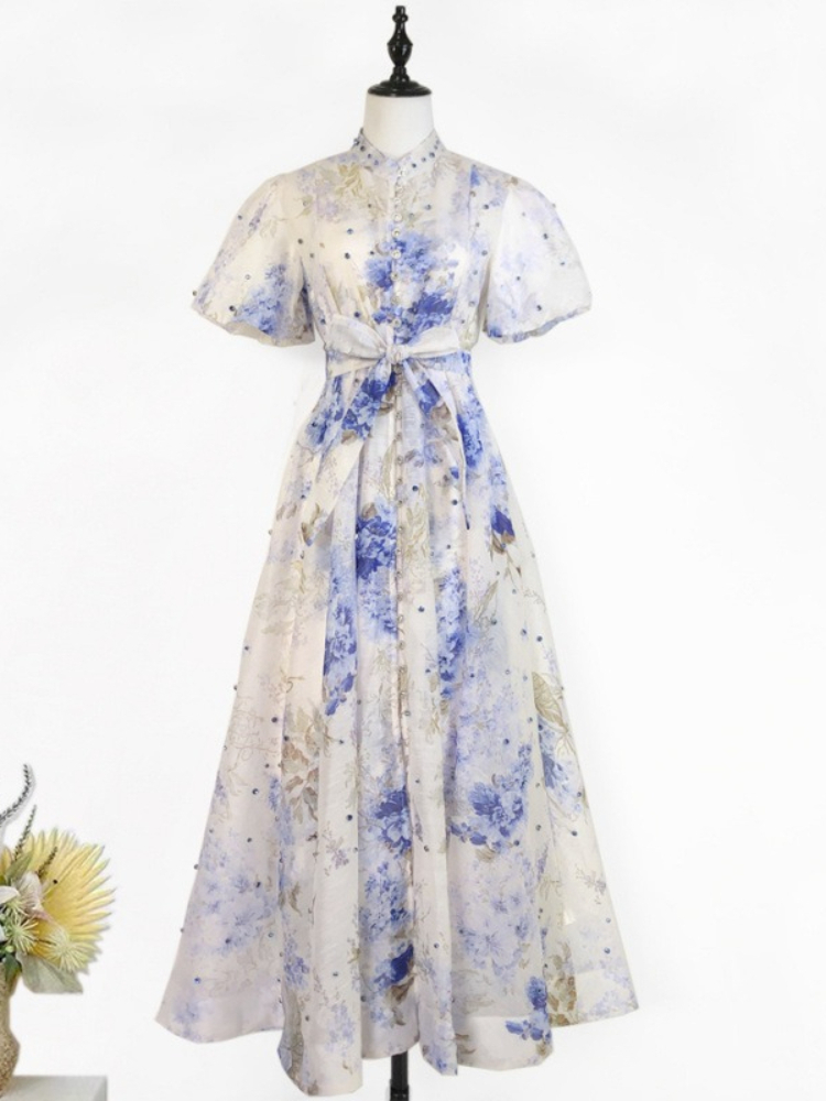 Vestido Elegante Retro Francês - Summer Clothing Pictures avaliação e preço