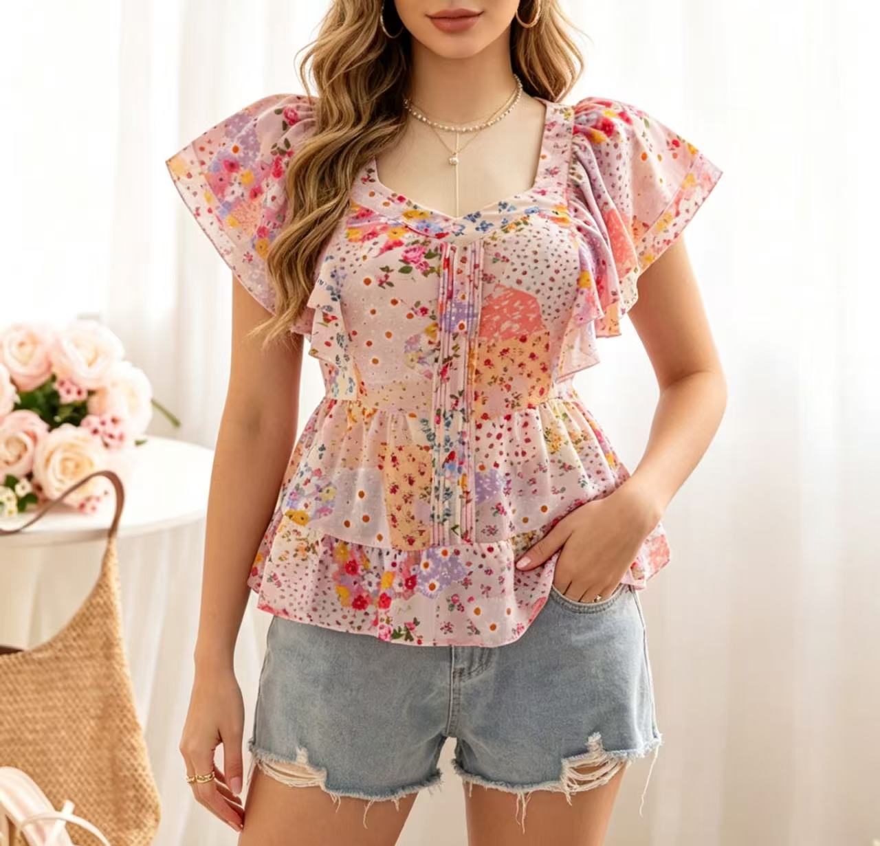 Blusa Feminina Plus Size com D - Summer Clothing For Plus Size Women avaliação e preço