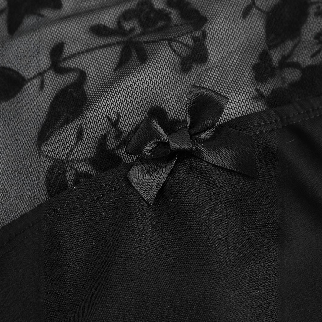 Camiseta Gótica Sexy de Renda  - Summer Grunge Clothing avaliação e preço