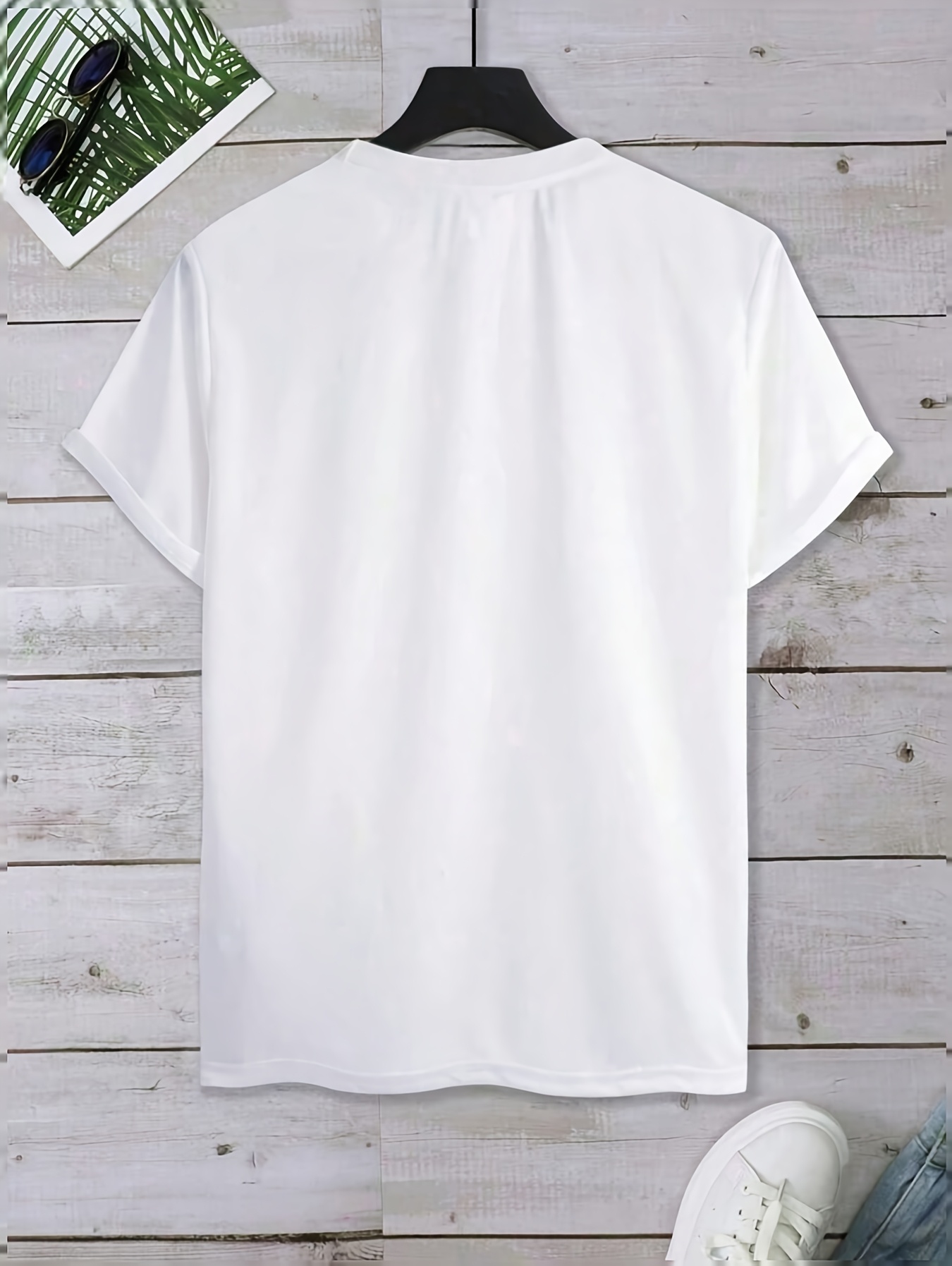 Camiseta Masculina Estampada c - Summer Clothing Not Shein avaliação e preço