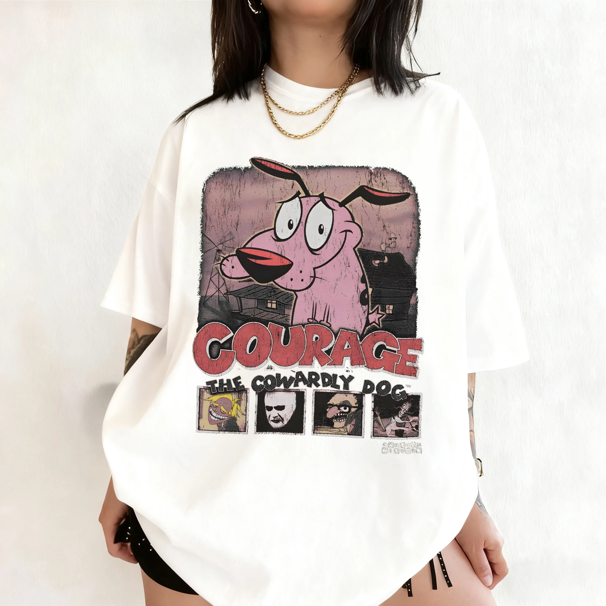 Camiseta de manga curta com es - Summer Clothing Cartoon avaliação e preço