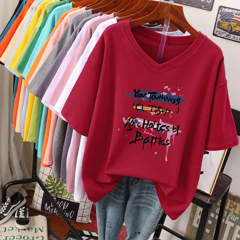 Plus size 6xl 150kg verão cart - Summer Clothing Cartoon avaliação e preço
