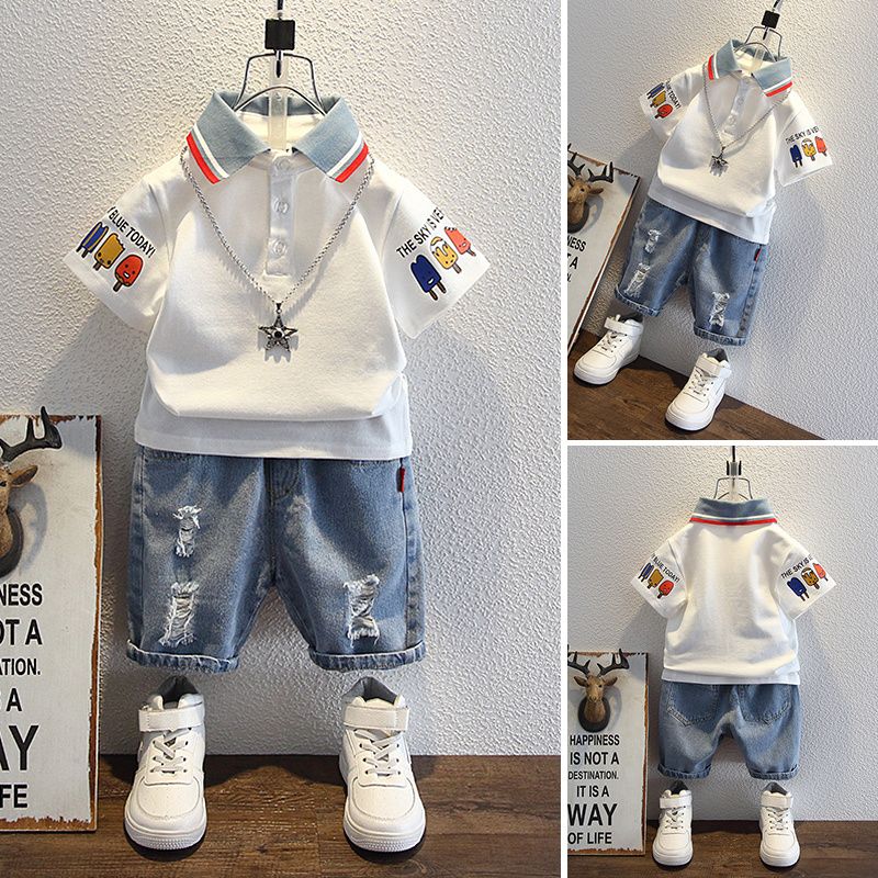 Meninos 2025 roupa de verão ca - Summer Clothing Reviews avaliação e preço