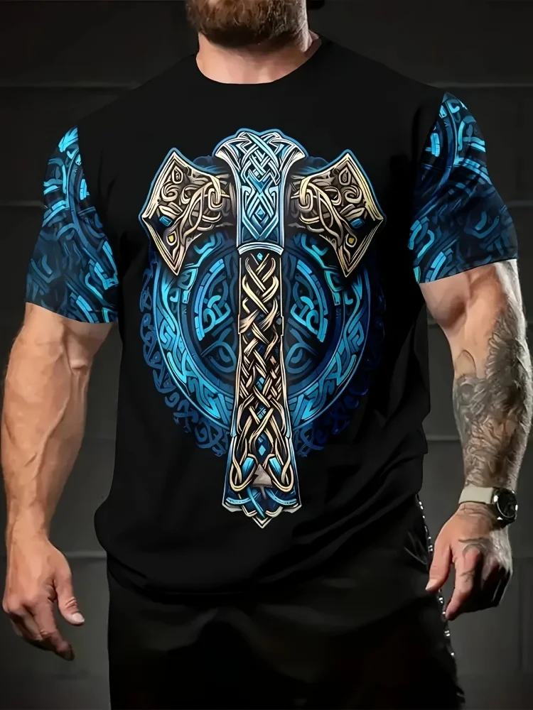 Camiseta Masculina Nova com Es - Summer Viking Clothing avaliação e preço