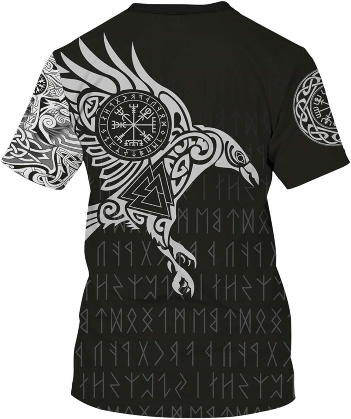 Vikings masculino t camisa top - Summer Viking Clothing avaliação e preço