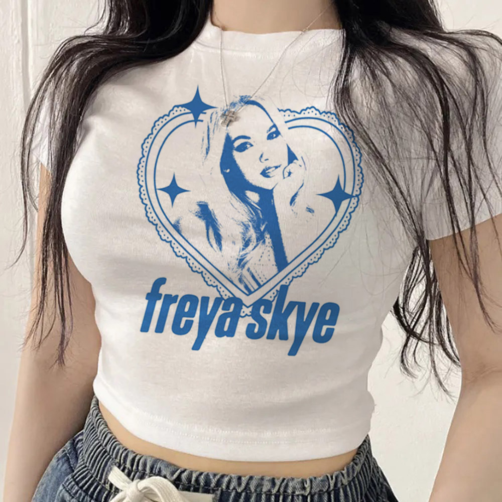 Camiseta feminina Freya Skye,  - Summer Grunge Clothing avaliação e preço
