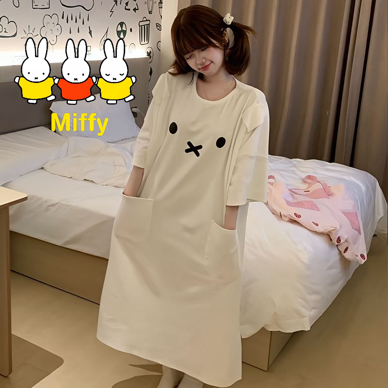 Vestido de Dormir Kawaii Miffy - Summer Away Clothing avaliação e preço