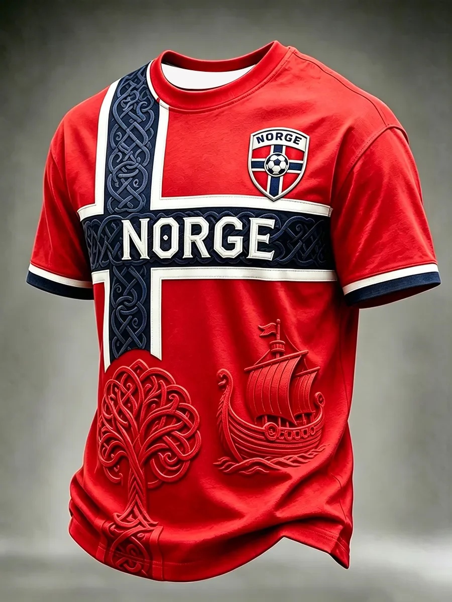 Camiseta Gráfica de Futebol Vi - Summer Viking Clothing avaliação e preço